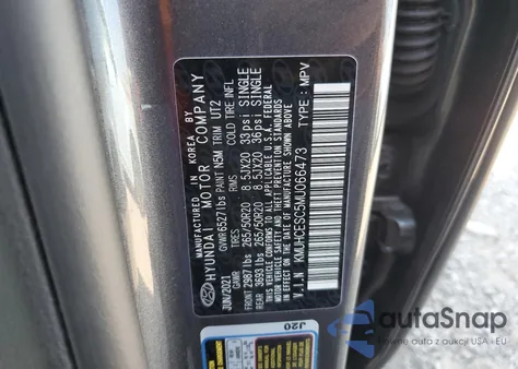 2021 Genesis Gv80 Base из США, поврежденный, VIN KMUHCESC5MU066473